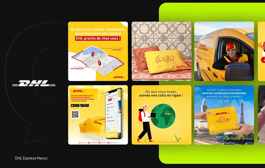 Vidéo Motion Graphics pour DHL Express Maroc – Campagne Ramadan